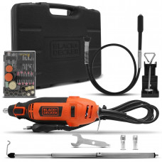 Micro Retifica com Chicote e 110 Peças - RT18K - Black & Decker