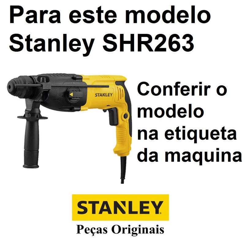 Rotor P/ Martelete Stanley SHR263-B2 TIPO1 Original