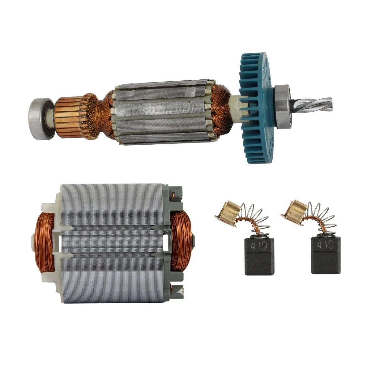 Conj Rotor, Estator, Carvão P/ HP1621 Original Makita