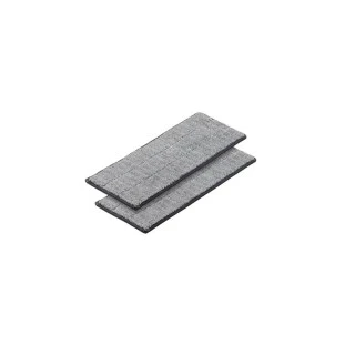 Kit C/ 2 Refil Pano De Microfibra Para Flat Mop Menalux