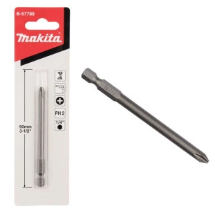 Ponta Bits Longa Magnética Ph2 B-57788 Original Makita