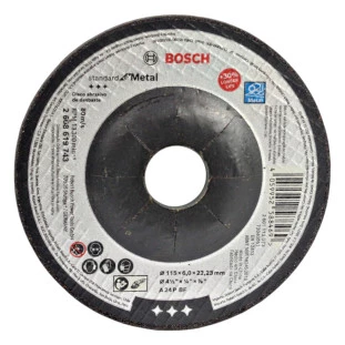 Disco Desbaste Standard For Metal 115x60mm Original Bosch 